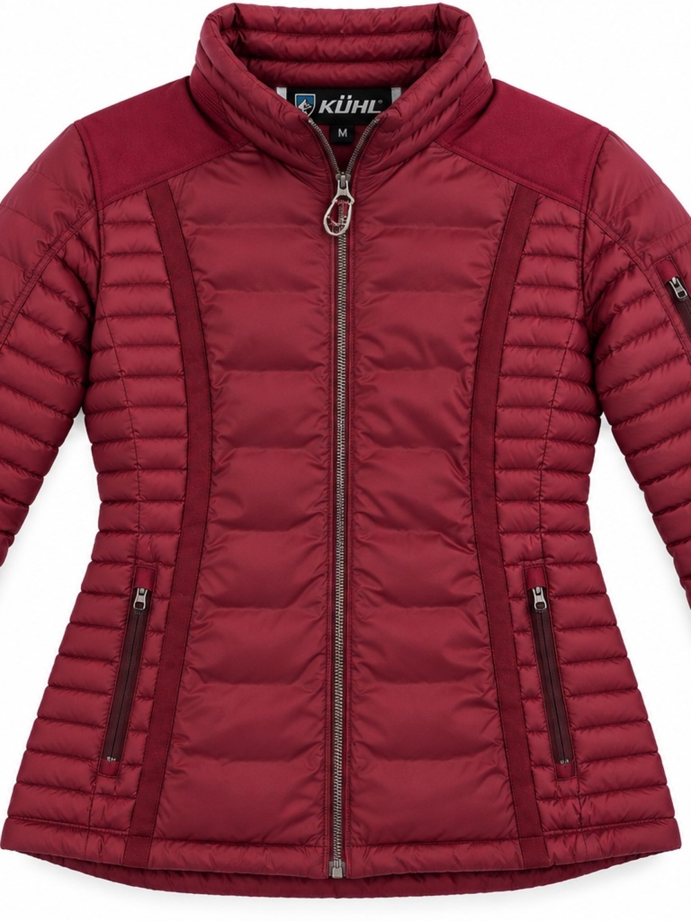 Kuhl Women's Burgundy Insulated Zip-Up Jacket